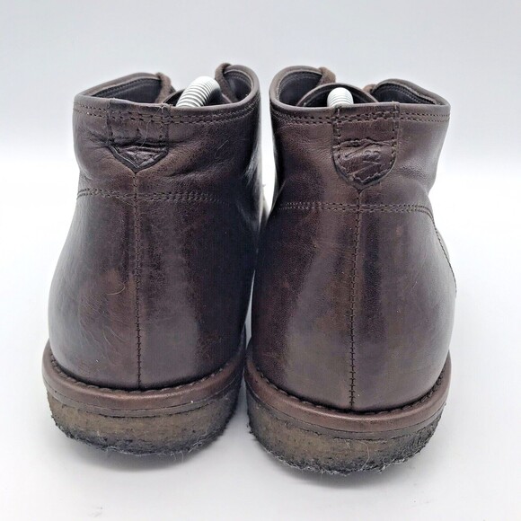Allen Edmonds Montauk Men’s 8M Brown Leather Chukka Boot Crepe Sole Shoe Italy - Picture 4 of 11